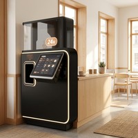 Machine à café automatique, Kiosque à café IA, Machine à café en libre-service, Distributeur de café pour centre commercial, Distributeur automatique de café, Prix