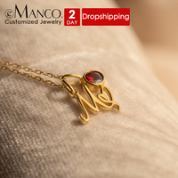 Collier EManco plaqué or, chaîne câble, pendentif cœur, zircon émeraude, accessoire de bijouterie pour tous les jours, anniversaires, festivals et fêtes