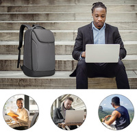 Mochila de Negocios de Gran Capacidad para Hombre con Logotipo Personalizado, Resistente al Agua, para Portátil, Multifuncional, Informal, para Viajes