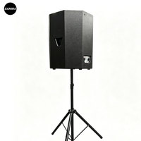 Haut-parleur passif F15 simple 15 pouces à deux voies 400W AES, 1600W de crête, système professionnel, équipement audio sonore