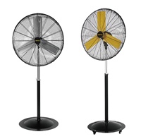 24 Zoll 110 220 240V günstigen Preis China Fabrik Hochgeschwindigkeits-Industrie-Stand ventilator für Mexiko Nordamerika