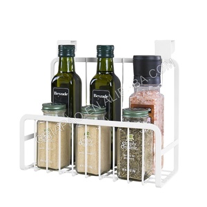 Étagère de rangement multifonctionnelle à suspendre au-dessus d'une porte, organisateur pour salle de bain et cuisine, support pour ustensiles de cuisine, rangement pour outils, étagère à épices - Product Image 3