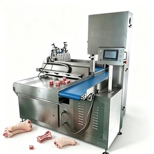 Scie à os entièrement automatique robuste 380V 9.6kW, machine de découpe d'os lavable pour usine de viande - Product Image 1