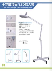 Beauty Station <span class=keywords><strong>Loupe</strong></span> pliable à LED de conception ergonomique sans éblouissement <span class=keywords><strong>pour</strong></span> le maquillage permanent - Product Image 3