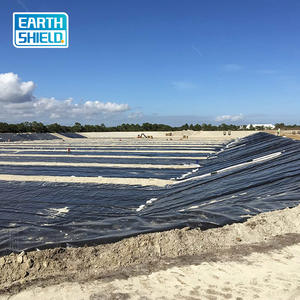 Feuille de géomembrane HDPE noire pour l'étanchéité des étangs d'élevage de crevettes - Product Image 2