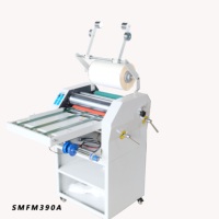 Machine de laminage numérique de papier pour étiquettes autocollantes en rouleau à rouleau entièrement automatique SMFM390A