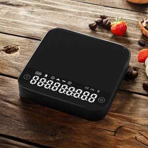आधुनिक शैली यूएसबी बैटरी 2000 जी 0.1 जी मल्टी फंक्शन डिजिटल रसोई टेम्पर्ड ग्लास हाउस फूड कॉफी वजन स्केल - Product Image 2