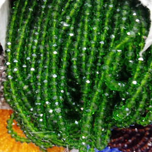 קריסטל hy rondelle החרוזים החרוזים החרוזים עם חרוזים יהלום זכוכית - Product Image 5