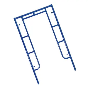 Il materiale da costruzione della costruzione ha verniciato a polvere l'impalcatura dell'arco d'acciaio della serratura di vibrazione cammina attraverso la struttura