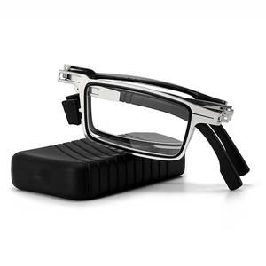 Wholesale Reading Glasses Men Women Folding Metal <b>Frame</b> Presbyopic <b>Eyeglasses</b> With Box Anti Blue Light Readers Eyewear +1.0 - 4. - Product Image 1