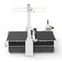 NOUVEAU Cuir PU Chaussures Upper Making Industry Flat Digital Leather Cutting Machine Automatic CNC Leather Cutter