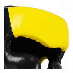 Protège-tête de boxe avant-gardiste avec protection faciale en matériau PU, design respirant, unisexe, utilisation en taekwondo - Product Image 1
