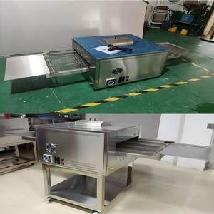 18 inç ticari fırın ekipmanları ev kullanımı için elektrikli konveyör kemer Pizza fırını yeni durum en iyi fiyat tünel Pizza fırını - Product Image 6