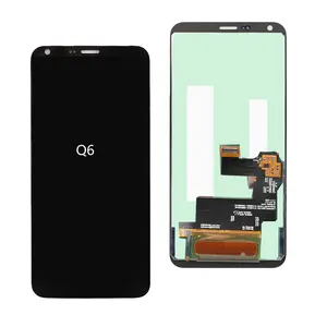 Produsen Telepon Seluler Cina Perakitan Sentuh Digitizer untuk LG Q6 Q60 Q710 Tampilan dengan Bingkai