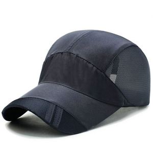 Casquette de baseball unisexe légère d'été respirante à séchage rapide pour le sport en extérieur 100 % coton – Image Courante - Product Image 3