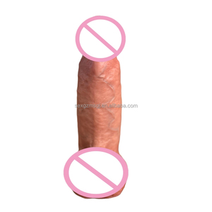 MS Op Maat Gemaakte OEM Huidkleur 19,5CM Zachte Siliconen <span class=keywords><strong>Dildo</strong></span> voor Vrouwelijk en Gay Gebruik 100% Waterdicht Adult Toy voor Mannen en Vrouwen - Product Image 3