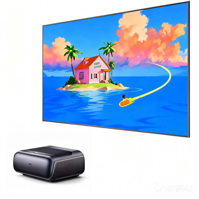 New O3 Pro 4k Laser Projector Short Throw Tri Color Laser 2600 Iso Lumens Professional Cinematic Sound Home Theater