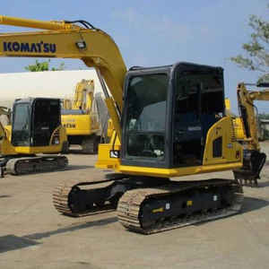 Barato usado Kubota KX 155/163/165 hidráulico sobre orugas retroexcavadoras 5t 6t excavadoras usadas Komatsu PC70 7ton excavadora - Product Image 5