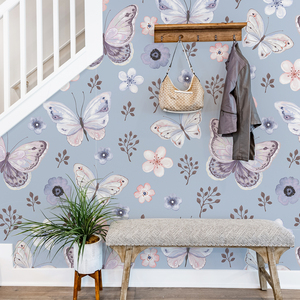 Fabbrica buccia di farfalla e bastone adesivi da parete in PVC impermeabile carta da parati autoadesiva per la protezione della parete decorazione domestica - Product Image 3