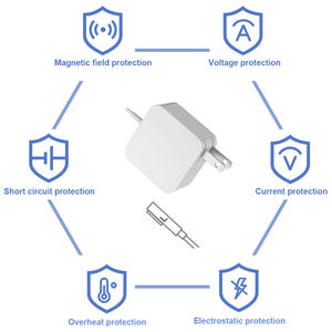 Adaptateur secteur pour ordinateur portable 60W 16.5V 3.65A avec embout en L, <span class=keywords><strong>chargeur</strong></span> électrique avec protection OTP pour <span class=keywords><strong>MacBook</strong></span> <span class=keywords><strong>Pro</strong></span> 13 modèles A1435 A1465 A1425 - Product Image 4