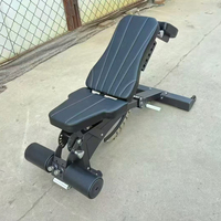 Banc de musculation professionnel de haute qualité à trois sections réglables pour entraînement de traction haute/basse