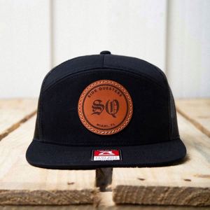 Fashion Custom Embroidery Logo Curved Brim Snapback Caps Blank Plain 5 Panel Richardson 112 <b>Patches</b> Mesh OT-TO Trucker Mesh Hat - Product Image 4