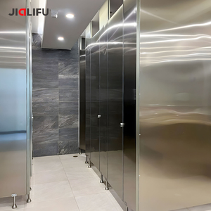 Chất lượng cao dễ dàng làm sạch nhà vệ sinh thép không gỉ nhà vệ sinh phân vùng cho bệnh viện - Product Image 6