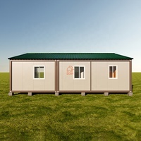 Maison conteneur préfabriquée démontable à ossature acier, à assembler en kit, pour hôtels, appartements et dortoirs, prix usine