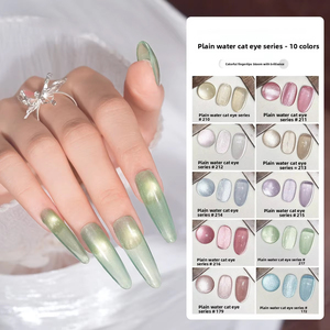 New High-quality 10 Color 5ml Light Color Cat's Eye <b>Gel</b> <b>Nail</b> Polish Durable <b>Gel</b> Varnish <b>Set</b> Non-toxic <b>Nail</b> Care Products - Product Image 1