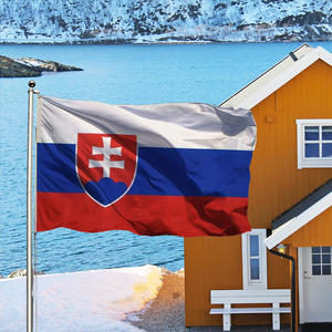 <span class=keywords><strong>Drapeau</strong></span> national <span class=keywords><strong>slovaque</strong></span> 3x5 pieds avec œillets en laiton, bannière de <span class=keywords><strong>drapeau</strong></span> national durable, polyester de qualité supérieure, couleurs vibrantes - Product Image 1