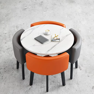 Prix d'usine en gros Ensemble <span class=keywords><strong>de</strong></span> table <span class=keywords><strong>à</strong></span> <span class=keywords><strong>manger</strong></span> moderne et durable <span class=keywords><strong>4</strong></span> places Table et <span class=keywords><strong>chaises</strong></span> <span class=keywords><strong>de</strong></span> <span class=keywords><strong>salle</strong></span> <span class=keywords><strong>à</strong></span> <span class=keywords><strong>manger</strong></span> pour meubles <span class=keywords><strong>de</strong></span> maison - Product Image 5