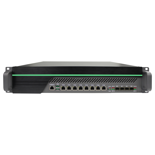 BKHD 2U Firewall Modem Mini Router 8 Lan 4SFP+ for Sample