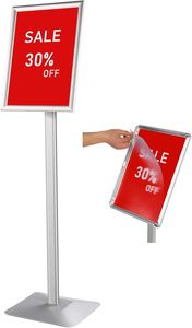 Supporto per Menu regolabile con Base rotonda - Product Image 3