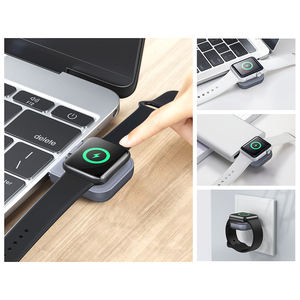 Chargeur sans fil <span class=keywords><strong>pliable</strong></span> Qi22 25w à charge rapide, chargeur de bureau pour accessoires de téléphone, Airpod, Iwatch, station de charge sans fil - Product Image 5