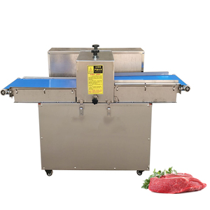 Tự động nhỏ ngang thịt dải cắt máy cắt thịt bò thịt lợn thịt gà vú Jerky đông lạnh tươi thịt Slicer - Product Image 2