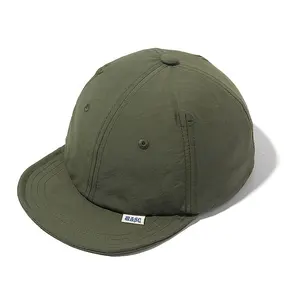 [Quick Dry]Lightweight Nylon Camper Hat Custom 5 Panel Patch Pattern Logo Sport Running Hat Sports Camp Cap Hat