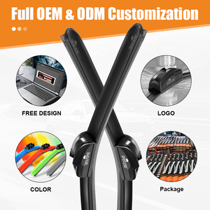 OEM produttori di spazzole <span class=keywords><strong>tergicristallo</strong></span> <span class=keywords><strong>posteriore</strong></span> di alta qualità striscia di gomma naturale <span class=keywords><strong>tergicristallo</strong></span> universale per accessori auto CRV - Product Image 4