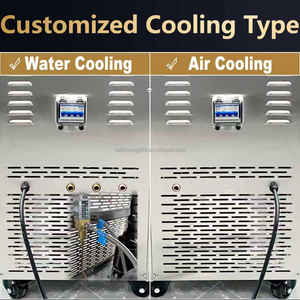 Máquina de Helados Comercial con Enfriamiento por Agua, Congelador de Helados en Lotes, Máquina de Gelato Greatone de Sobremesa con Tanque de 14L - Product Image 5