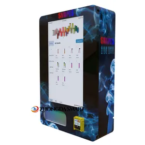 Hot Selling Wall Mini Vending Machine With ID IC DL INS E-CARD IR Age Verification