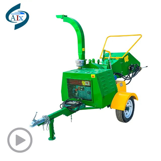 The wood crusher machine tree branches shredder and garden branch crusher on sale