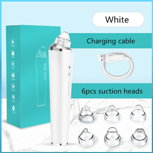 Multifunctional Visual Vacuum Facial Pore Cleaner 20X Magnification 5MP Camera 6 <strong>Suction</strong> Heads LCD Display <strong>Blackhead</strong> Meter - Product Image 6