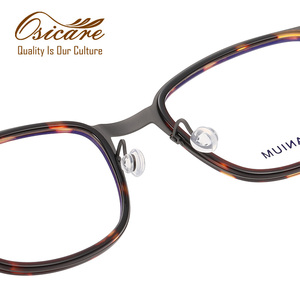 Occhiali Di Lusso da gafas แว่น<span class=keywords><strong>ตา</strong></span>สี<span class=keywords><strong>ดำ</strong></span> lentes lunette optiques แว่นสายตาผู้ชายกรอบแว่นสาย<span class=keywords><strong>ตา</strong></span>ไทเทเนียม - Product Image 5