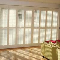 Volets Horizontaux Intérieurs en PVC - Taille et Couleur Personnalisées, Écologiques, Fabriqués en Chine