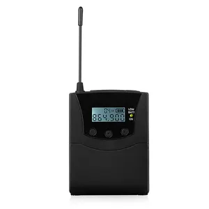 Trasmettitore da discoteca silenzioso senza fili con microfono ingresso Audio sistema di guida turistica Wireless TX600