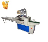 Emballage horizontal flow pack machine d'emballage crème glacée sucette popsicle machine d'emballage oreiller machine d'emballage