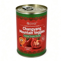 Tomates en conserve découpées en dés, pelées, de haute qualité, dans leur jus, 400g, en gros, pour importateurs et distributeurs