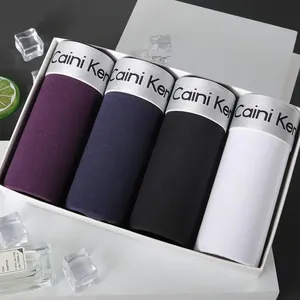 Nouveauté 2024 - Boxers respirants pour hommes - 100% bambou et coton - Antibactériens - Écologiques - Confortables - Multicolores - Product Image 5