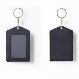 Etiqueta de identificación para bolso de viaje de cuero vegano, escudo de privacidad, conector de acero inoxidable, regalo personalizado para hombres y mujeres - Product Image 1