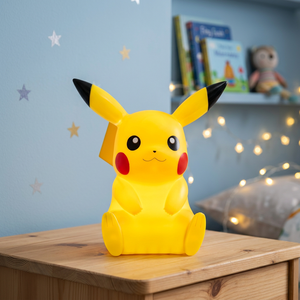 Veilleuse d'Ambiance LED Pokemon Pikachu à Commande Tactile Blanc Chaud 120x155mm Coréenne USB sur Batterie pour Enfants et Salle de Bain - Distributeur en Gros - Product Image 3