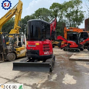 รถขุดขนาดเล็ก YANMAR VIO35 มือสอง 3.5 ตัน พร้อมหัวจับไฮดรอลิกแบบ Quick Coupler มีสินค้าในสต็อก VIO30 VIO50 VIO55 สำหรับงานก่อสร้าง ลดราคาพิเศษ - Product Image 2